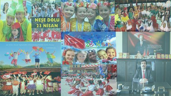 İlçe Milli Eğitim Müdürümüz Mehmet KILINÇ´ın 23 Nisan Ulusal Egemenlik ve Çocuk Bayramı Kutlama Mesajı;