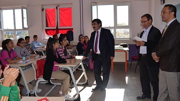 İlçe Milli Eğitim Müdürümüz Sayın Mehmet KILINÇ´ın Okul Ziyaretleri Devam Ediyor