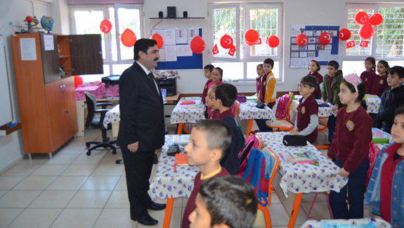 İlçe Milli Eğitim Müdürümüz Sayın Mehmet KILINÇ Okul Ziyaretlerine Devam Ediyor