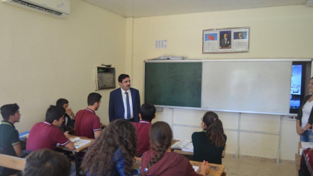 İlçe Milli Eğitim Müdürümüz Sayın Mehmet KILINÇ´ın Okul  Ziyareti