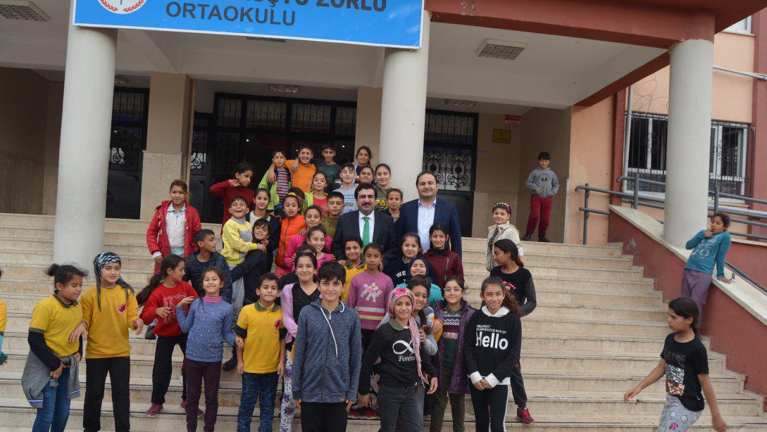 İlçe Milli Eğitim Müdürümüz Sayın Mehmet KILINÇ Okul Ziyaretlerini Sürdürüyor