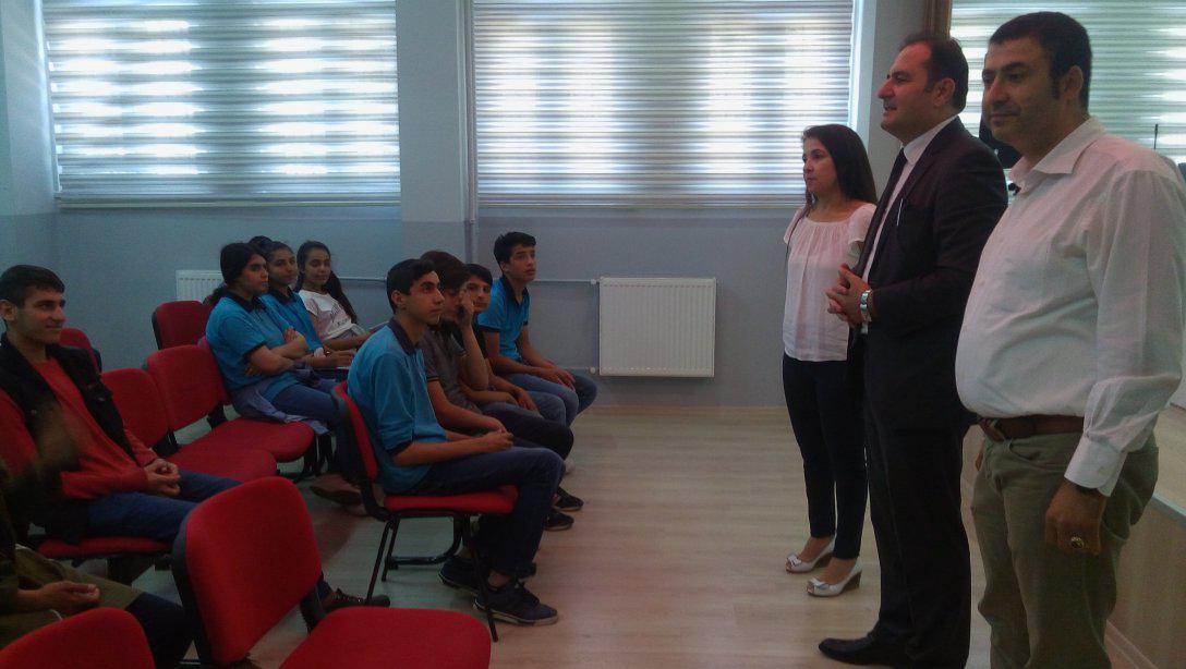 İlçe Milli Eğitim Müdürümüz Sayın Murat ÇELİK ´in Okul Ziyareti