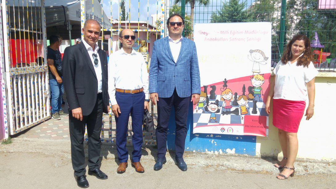 İlçe Milli Eğitim Müdürümüz Sayın Murat ÇELİK, Anaokulları Satranç Şenliğine Katıldı