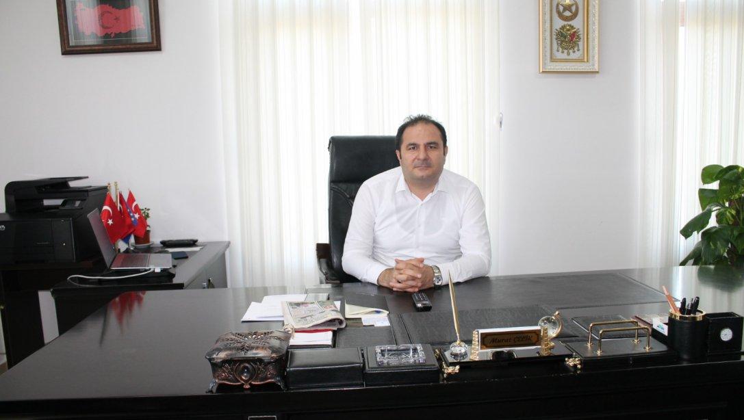 İlçe Milli Eğitim Müdürümüz Sayın Murat ÇELİK'in Adana'nın Kurtuluşunun 98. Yıl Dönümü Kutlama Mesajı