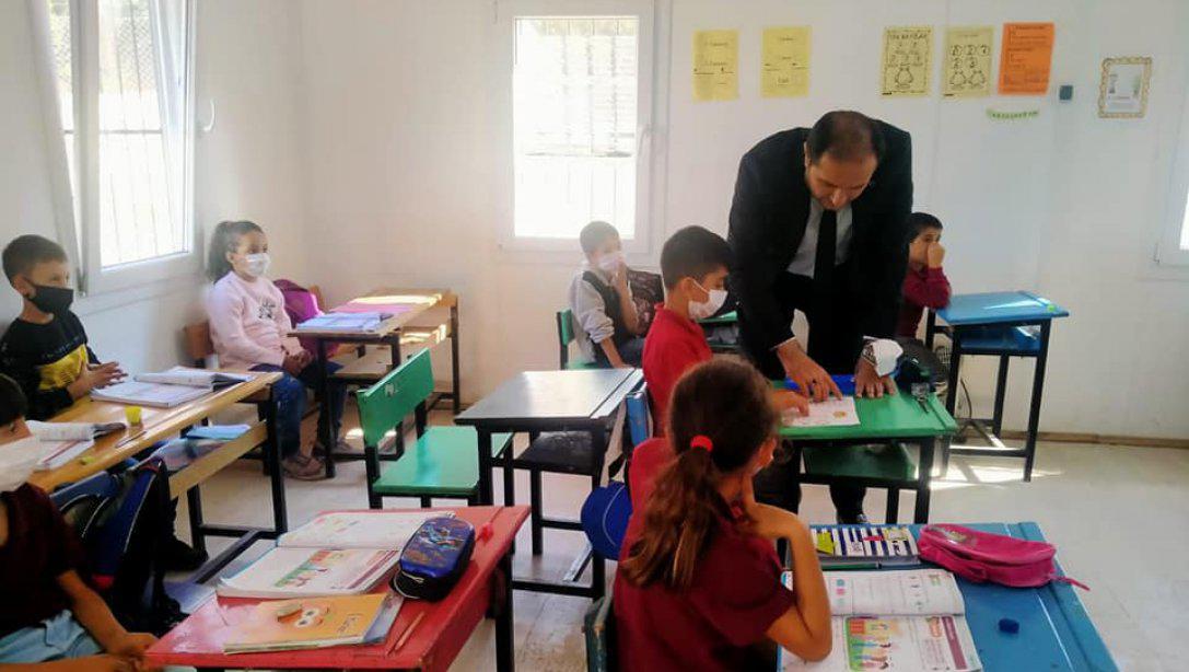 İlçe Milli Eğitim Müdürümüz Sayın Murat ÇELİK'in Köy Okulları Ziyareti