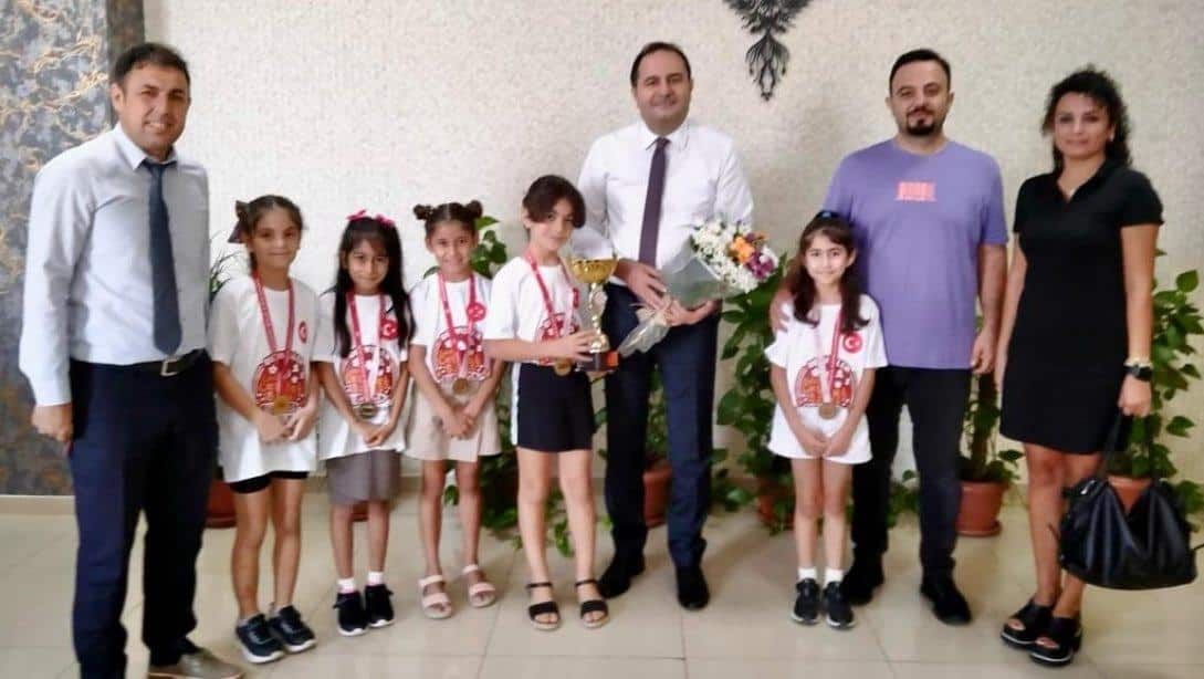 İlçe Milli Eğitim Müdürümüz Sayın Murat ÇELİK'e Ziyaret