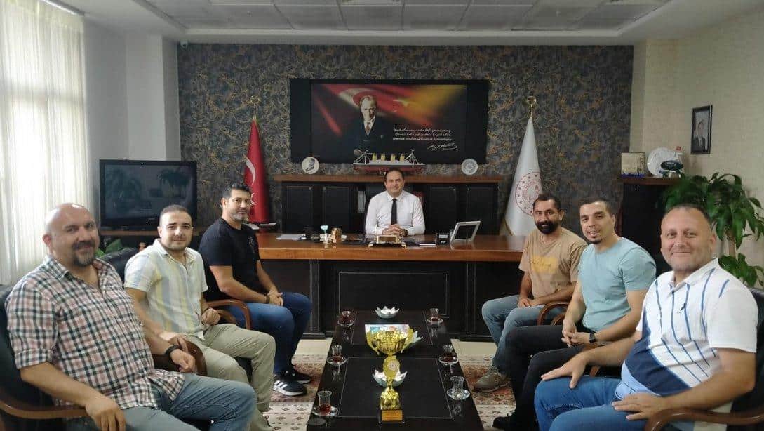 İlçe Milli Eğitim Müdürümüz Sayın Murat ÇELİK'e Ziyaret