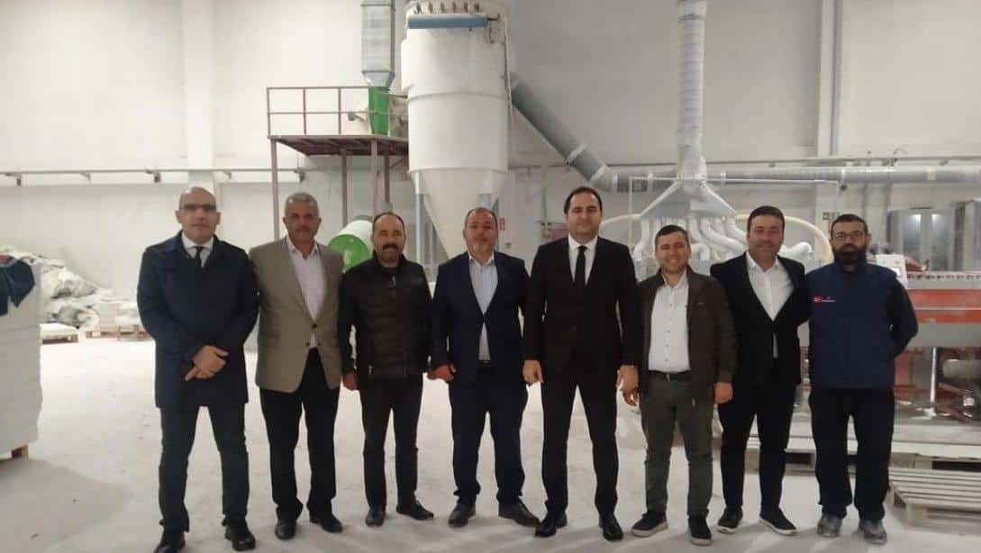 İlçe Milli Eğitim Müdürümüz Sayın Murat ÇELİK'in Firma Ziyaretleri
