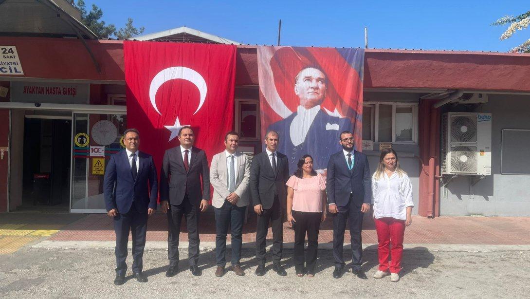 İlçe Kaymakamımız Sayın Mehmet AKSU'nun (AMATEM) Ziyareti