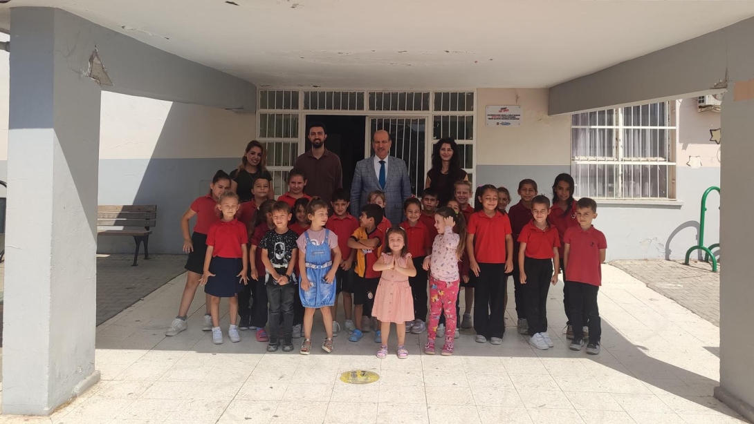 İlçe Milli Eğitim Müdürümüz Sayın İzzettin AYDIN'ın Okul Ziyaretlerine Devam Ediyor
